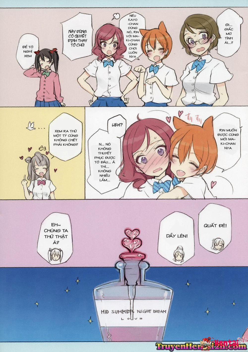 Kawaikute Shikata Ga Nai! 2 MID SUMMER NIGHT DREAM (Love Live!) Oneshot [Full Color] trang 3