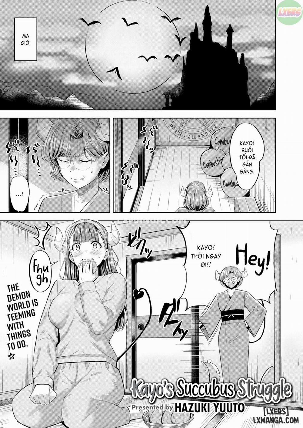 Kayo's Succubus Struggle Oneshot trang 0