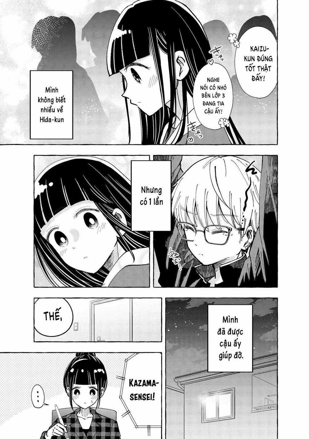 Kazane Sensei Không Hiểu Được Hida Kun 1 trang 10