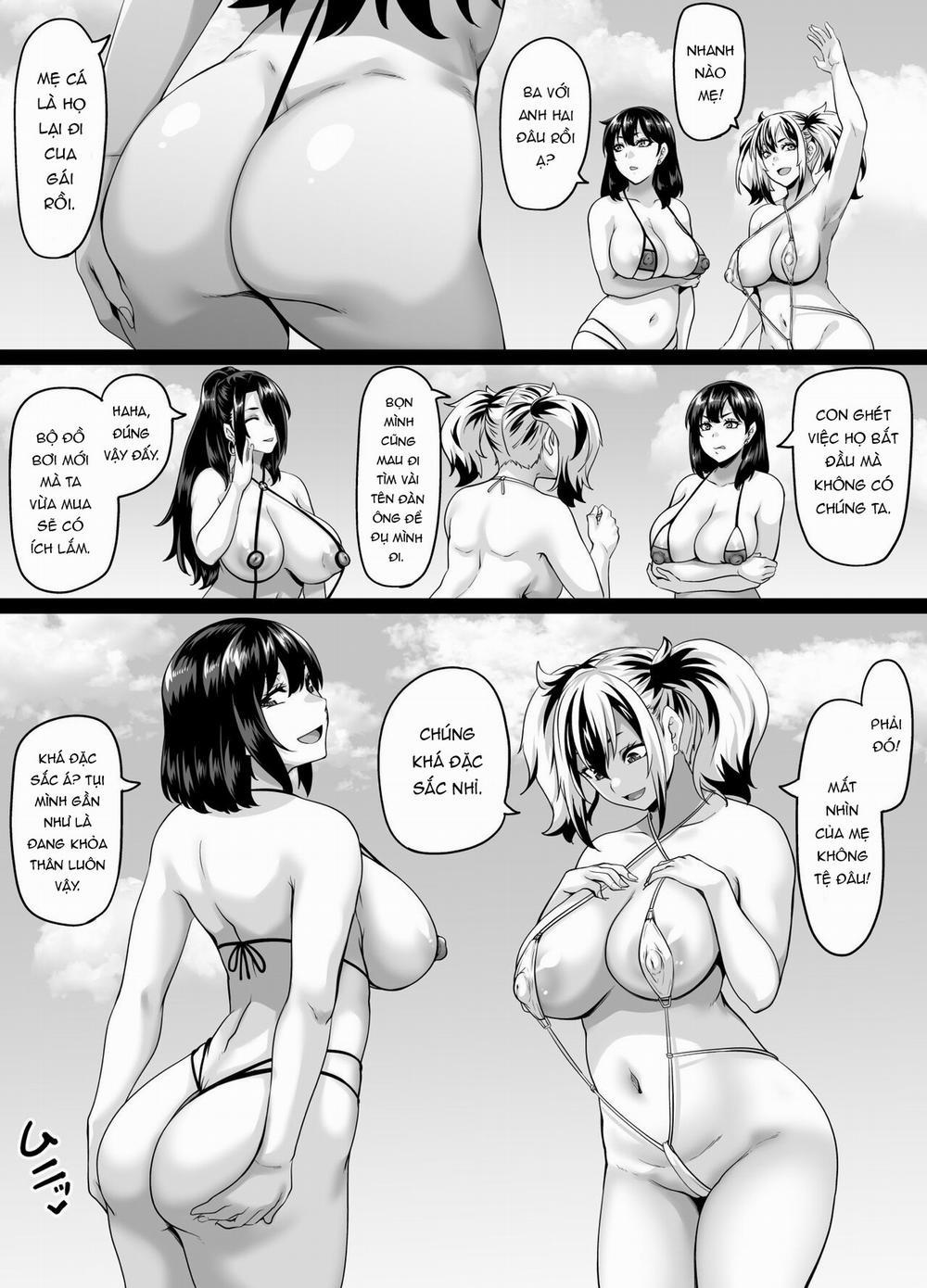 Kazoku Ryokou wa Yarimoku Beach de Sex Zanmai 3 1 trang 3