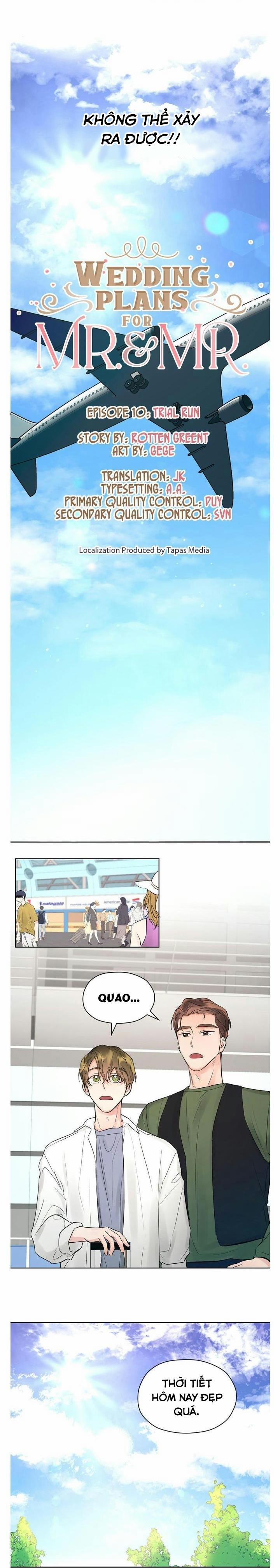 Kế hoạch đám cưới của Mr và Mr 10 trang 6