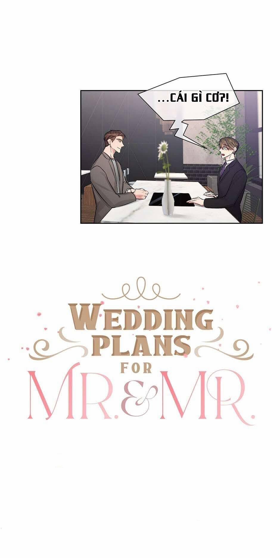 Kế hoạch đám cưới của Mr và Mr 3 trang 6