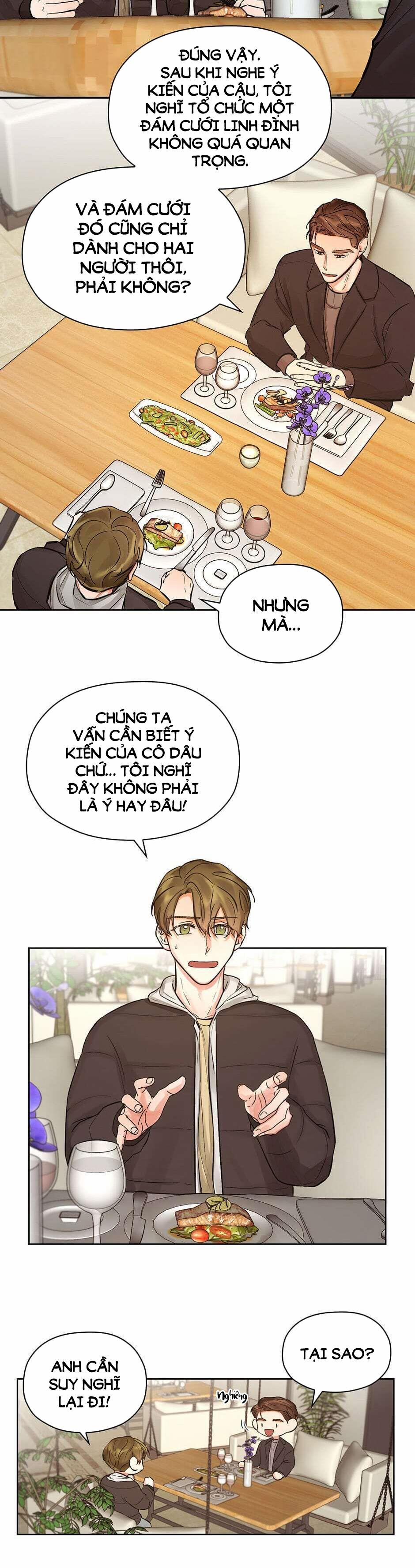 Kế hoạch đám cưới của Mr và Mr 6 trang 1