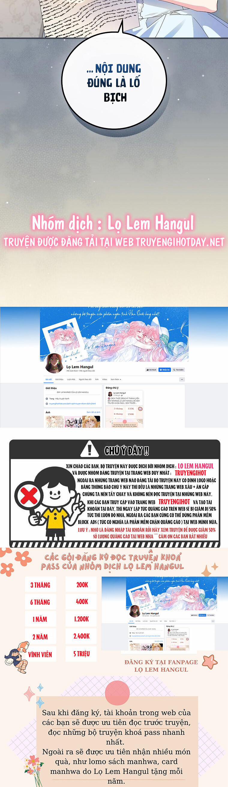 Kế Hoạch Kết Thúc Có Hậu Cho Nhân Vật Phản Diện 79.2 trang 1