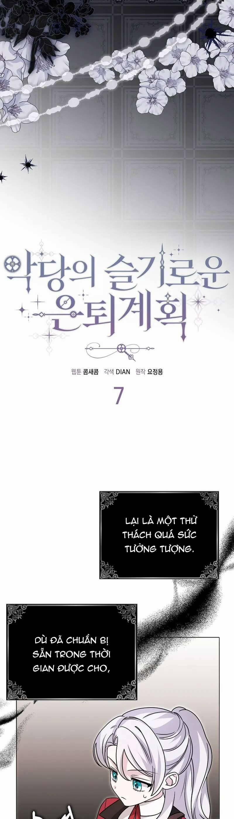 Kế Hoạch Nghỉ Hưu Của Nhân Vật Phản Diện 7 trang 10