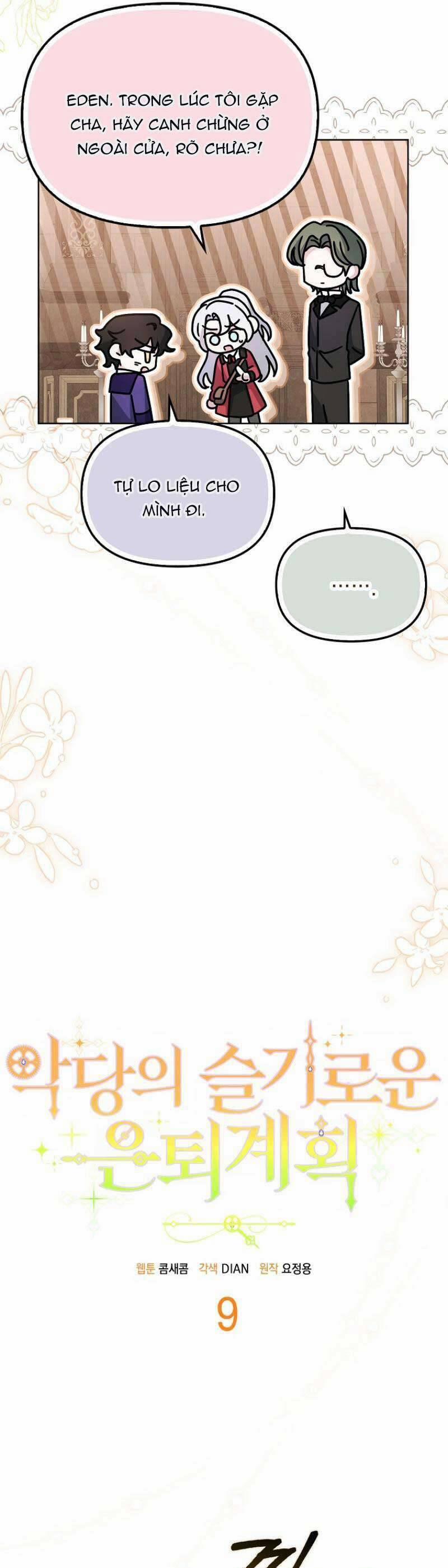 Kế Hoạch Nghỉ Hưu Của Nhân Vật Phản Diện 9 trang 14