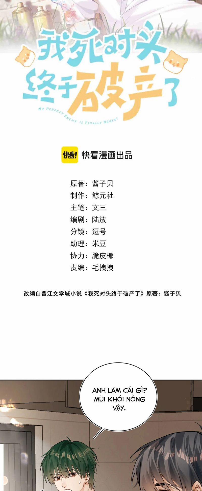 Kẻ Thù Không Đội Trời Chung Của Tôi Cuối Cùng Cũng Phá Sản Rồi 24 trang 1