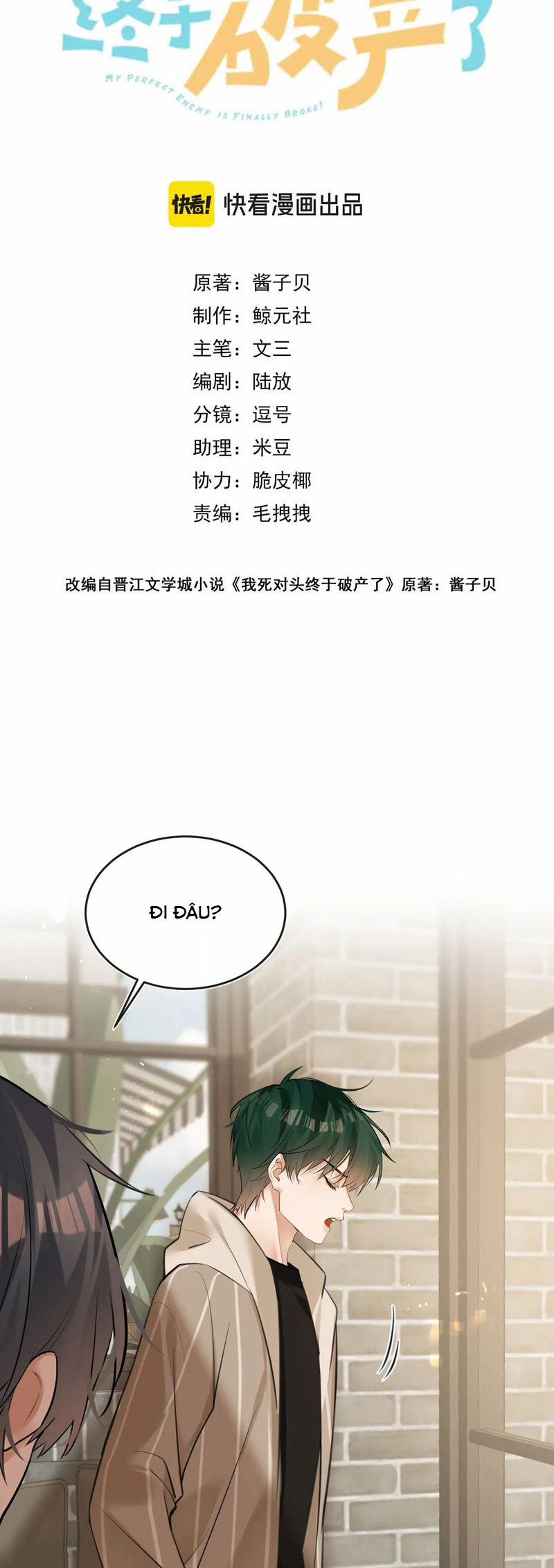 Kẻ Thù Không Đội Trời Chung Của Tôi Cuối Cùng Cũng Phá Sản Rồi 43 trang 1