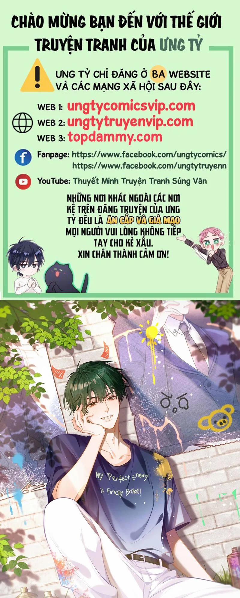 Kẻ Thù Không Đội Trời Chung Của Tôi Cuối Cùng Cũng Phá Sản Rồi 8 trang 0