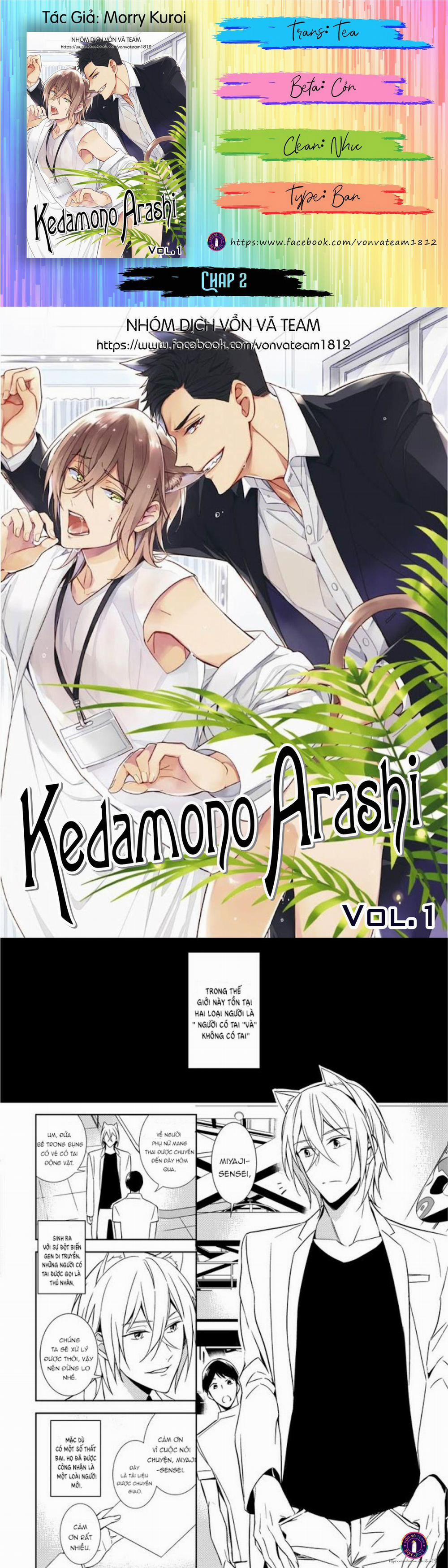 Kedamono Arashi 2 trang 0
