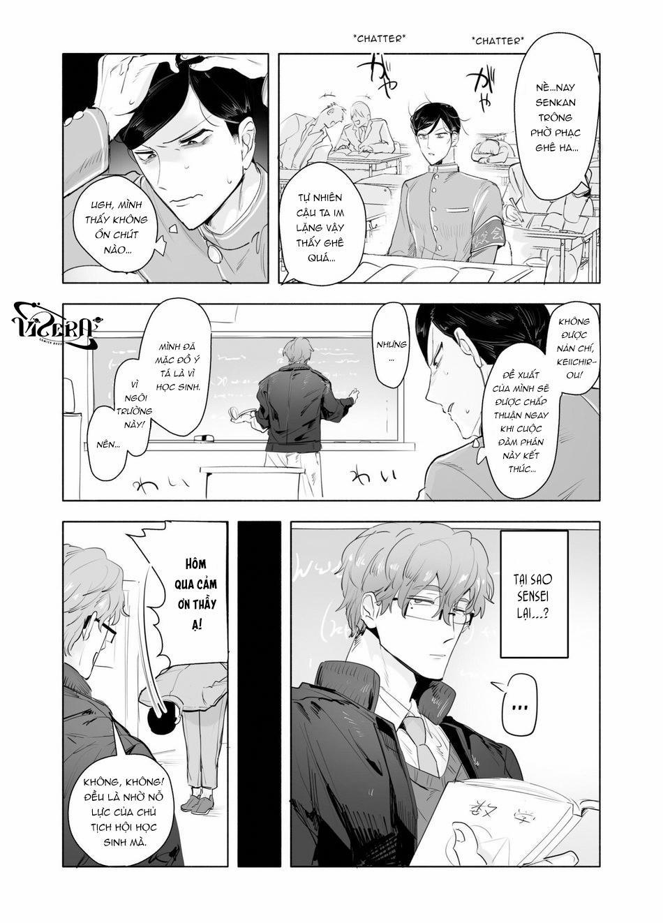 Keiichirou Cosplay Cô Y Tá Làm Tình Với Thầy Giáo Biến Thái Ở Phòng Hội Đồng Học Sinh 1 trang 10