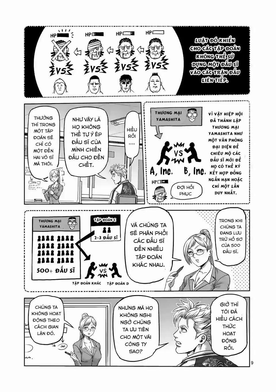 Kengan Omega 10 trang 9