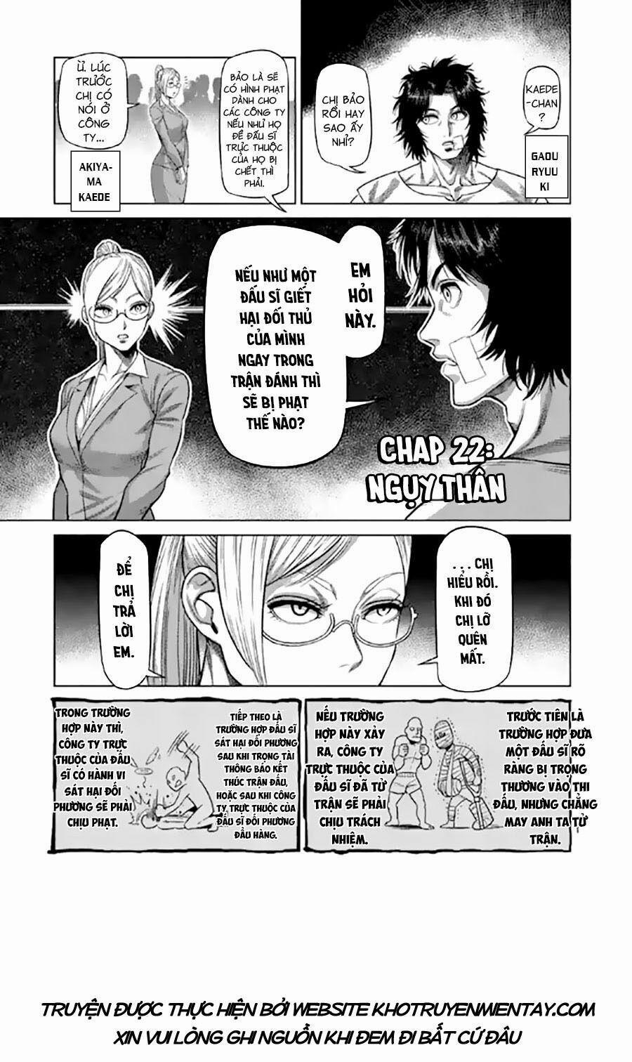 Kengan Omega 22 trang 0