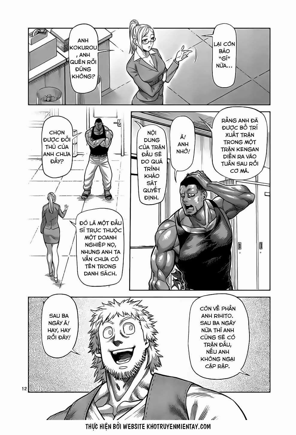 Kengan Omega 42 trang 11