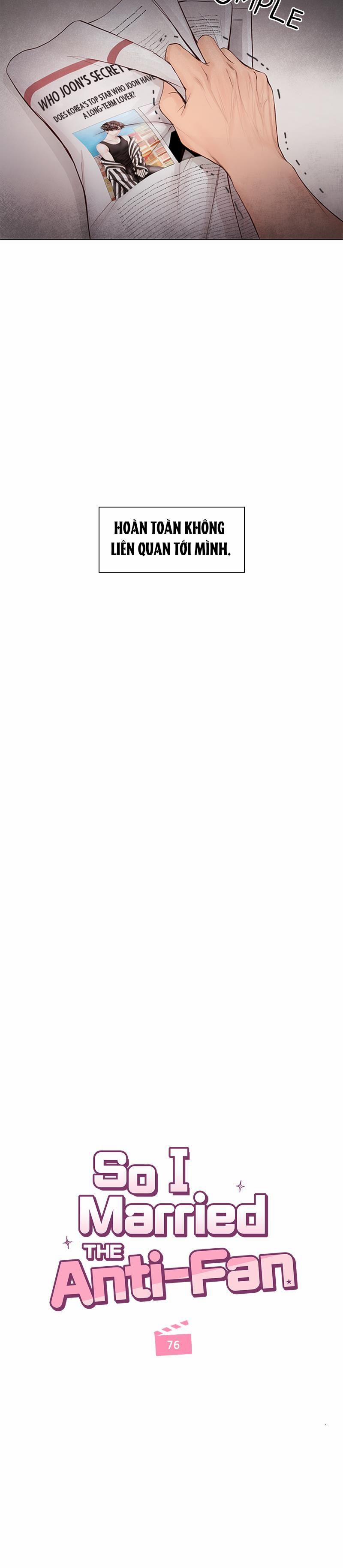 Kết Hôn Cùng Anti Fan 76 trang 18