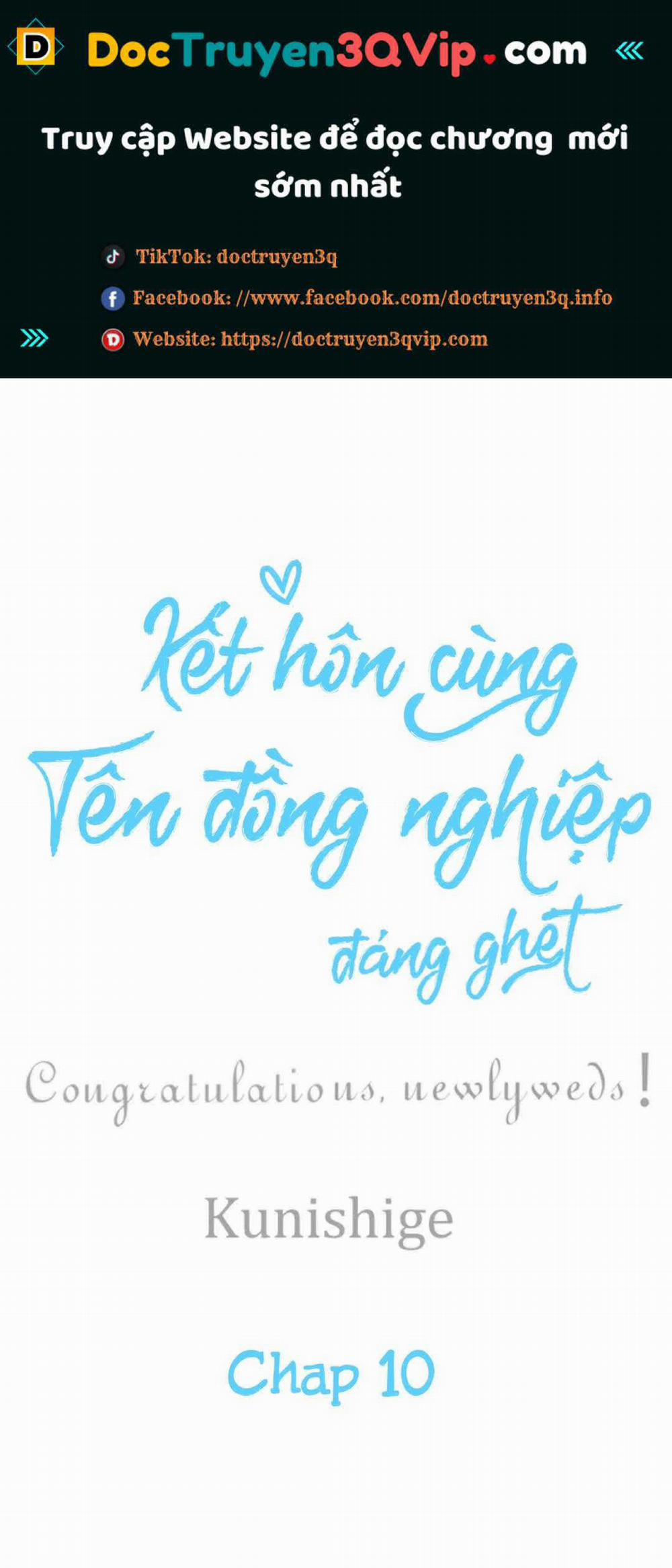 Kết Hôn Cùng Tên Đồng Nghiệp Đáng Ghét 10 trang 0