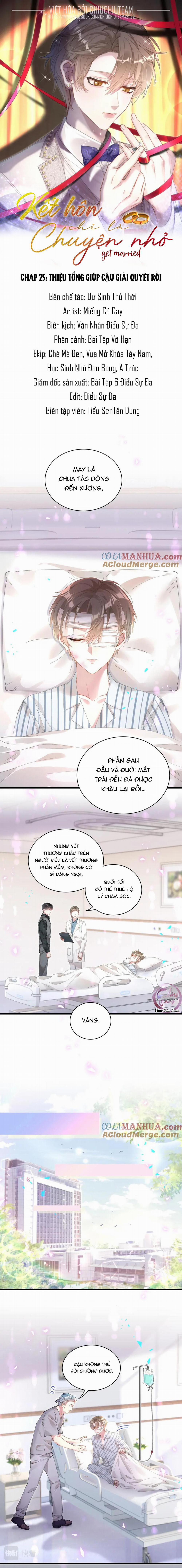 Kết Hôn Là Chuyện Nhỏ 25 trang 0