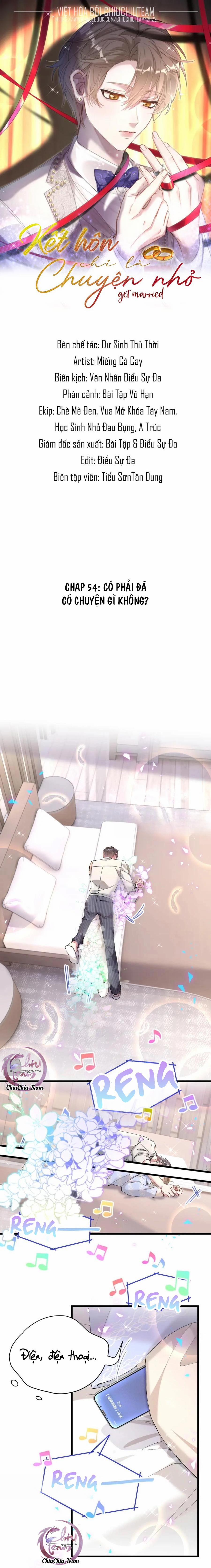 Kết Hôn Là Chuyện Nhỏ 54 trang 1