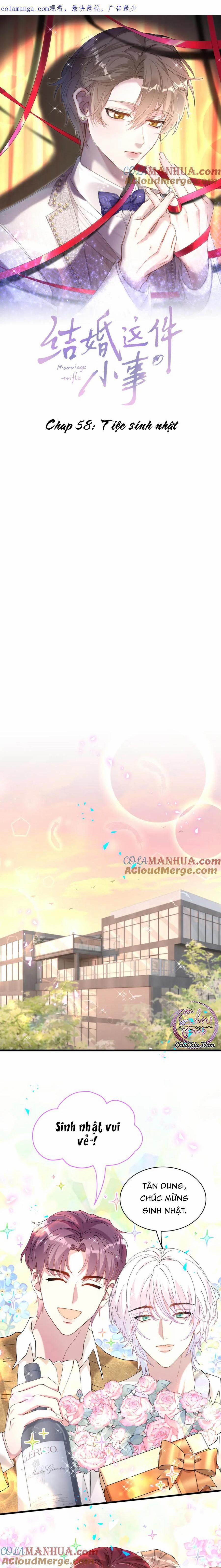 Kết Hôn Là Chuyện Nhỏ 58 trang 0