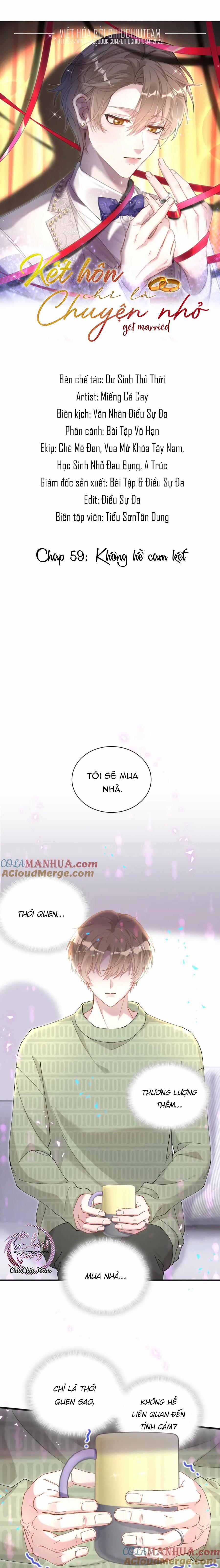 Kết Hôn Là Chuyện Nhỏ 59 trang 0