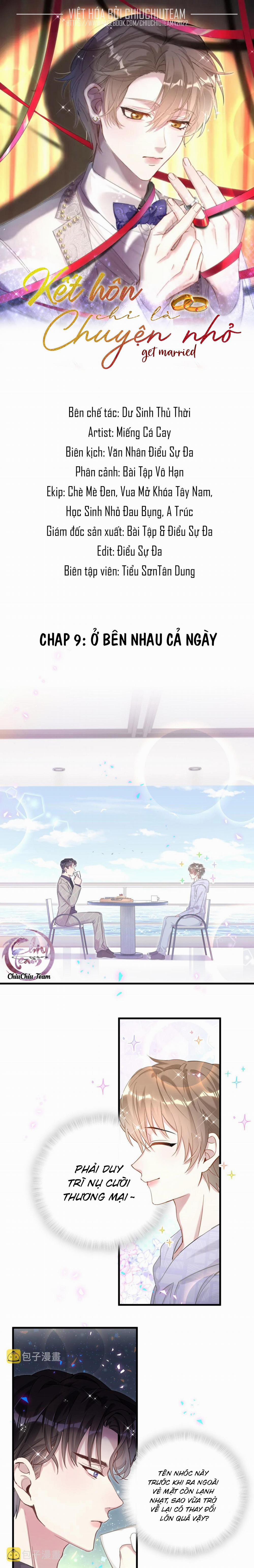 Kết Hôn Là Chuyện Nhỏ 9 trang 0