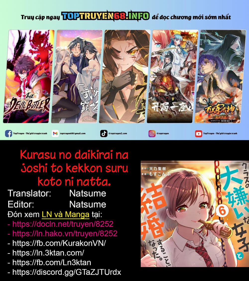 Kết Hôn Với Người Mà Tôi Ghét Nhất 38 trang 0