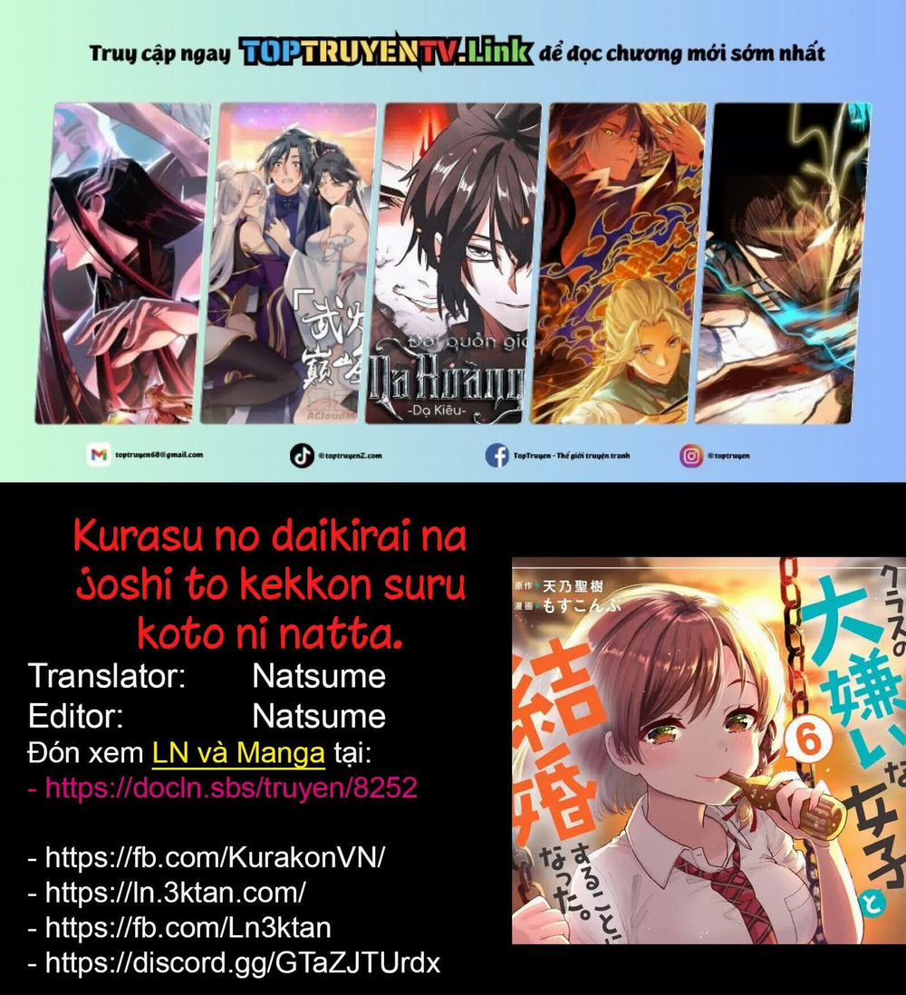 Kết Hôn Với Người Mà Tôi Ghét Nhất 40 trang 0