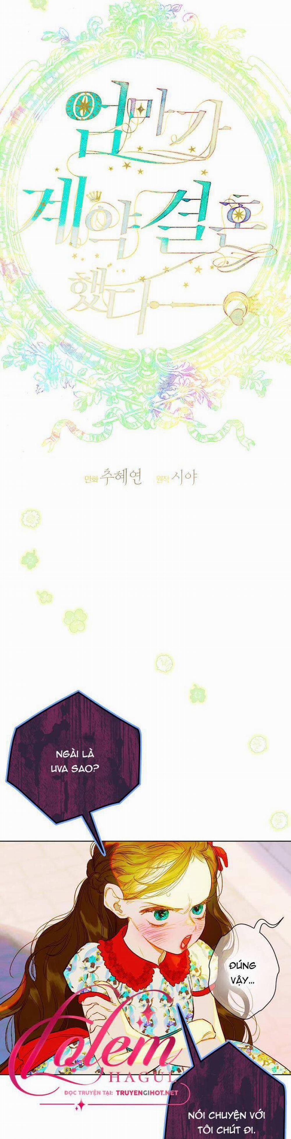 Khế Ước Hôn Nhân Của Mẹ Tôi 23 trang 2