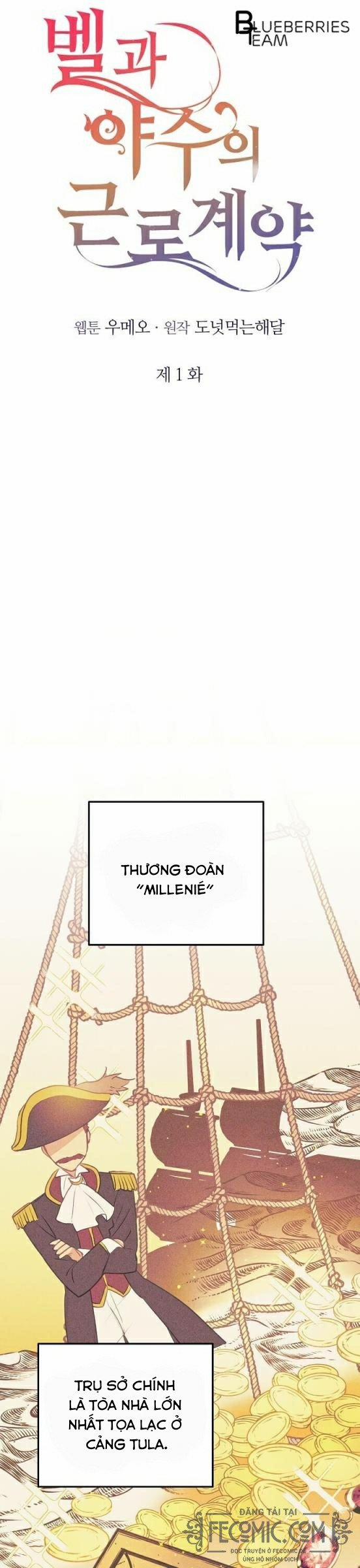 Khế Ước Lao Động Giữa Belle Và Quái Vật 1 trang 4