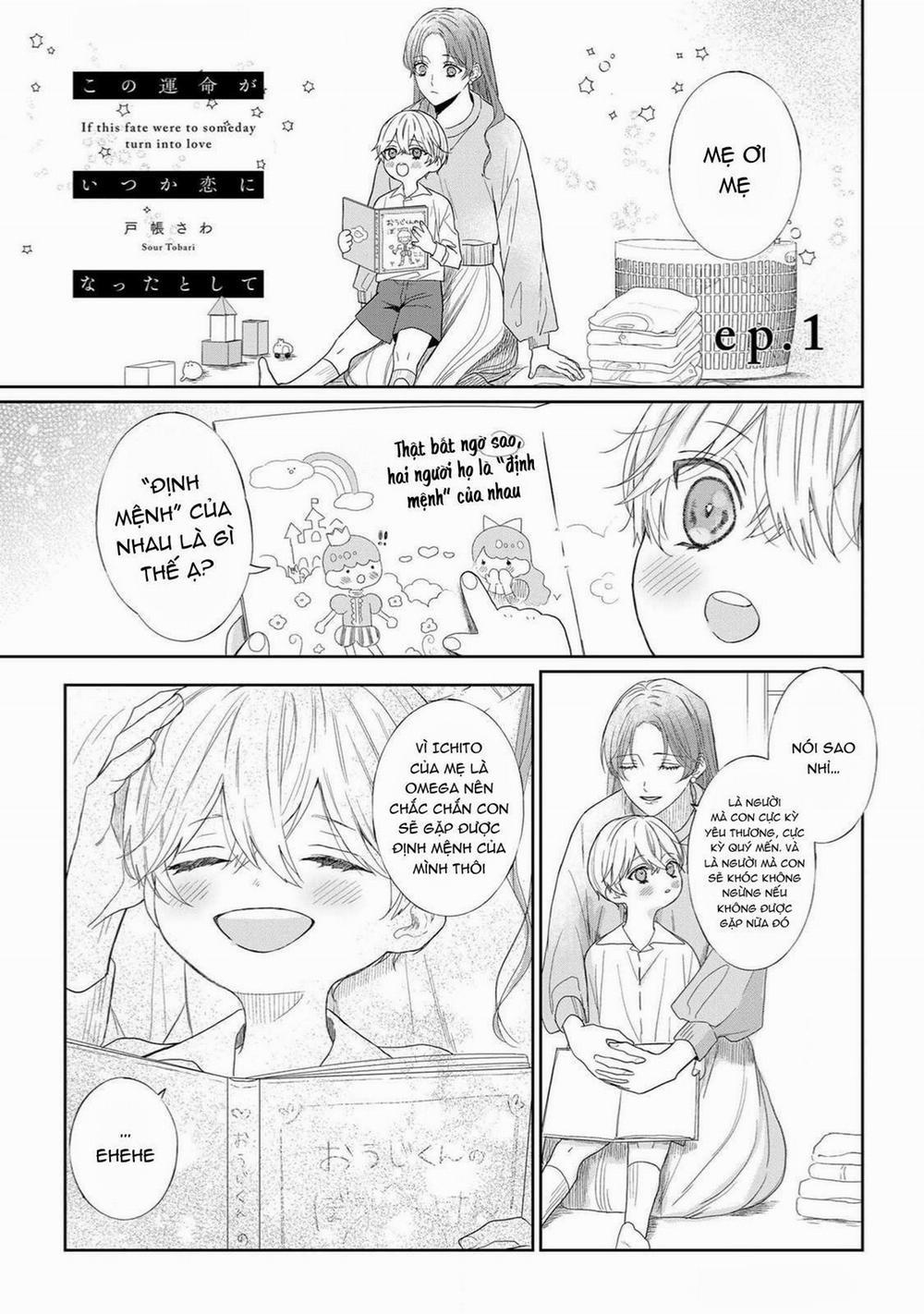 Khi Định Mệnh Hoá Yêu Thương 1 trang 2