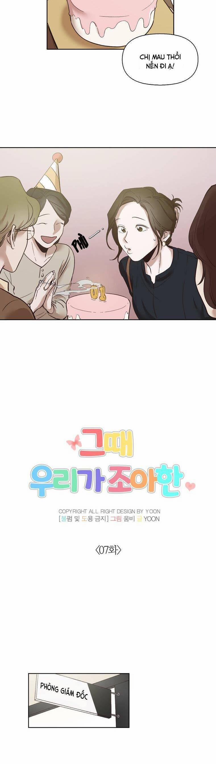 Khi Đó Chúng Ta Còn Trẻ 7 trang 9