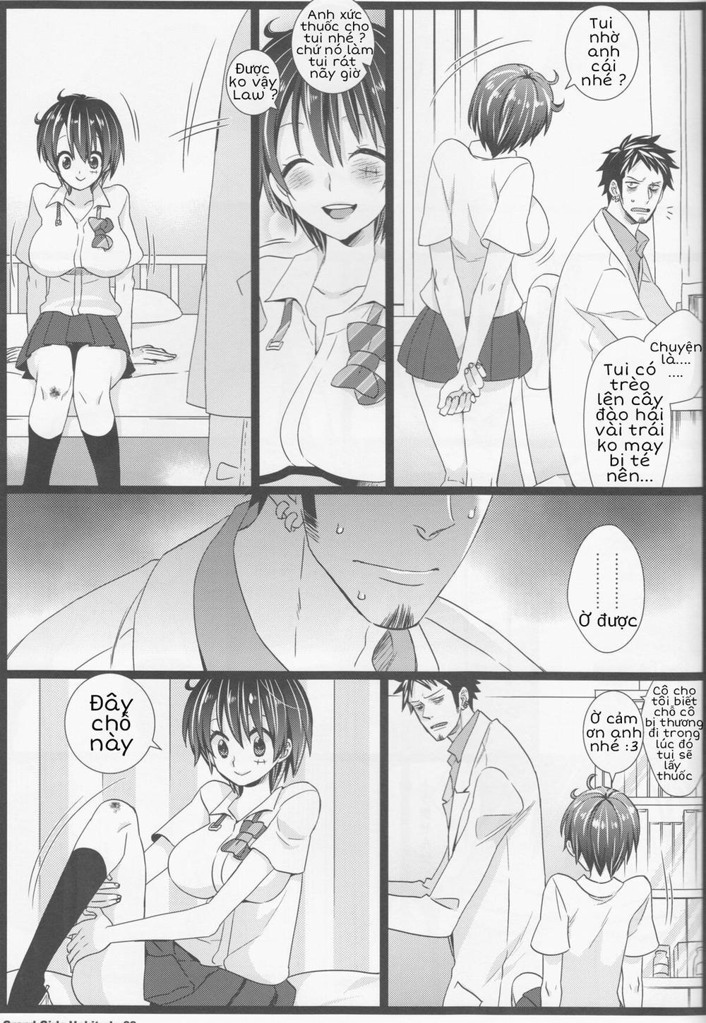 Khi Luffy là con gái (One piece) 0 Bác sĩ tử thần Law trang 6