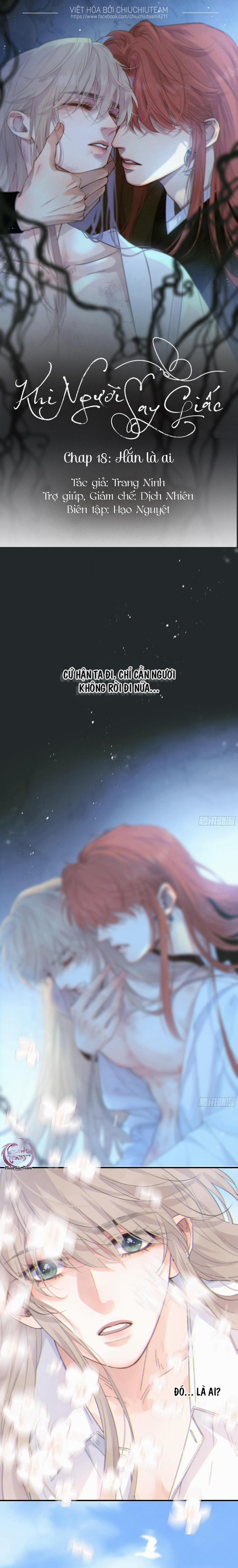 Khi Người Say Giấc 18 trang 0