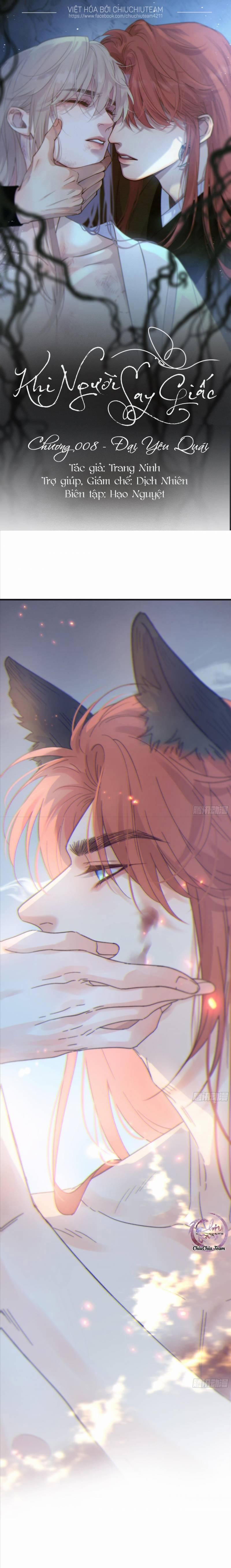 Khi Người Say Giấc 8 trang 1