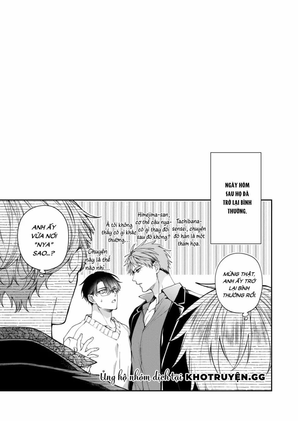 Khi Người Yêu Hóa Thú Nhân 1 trang 36