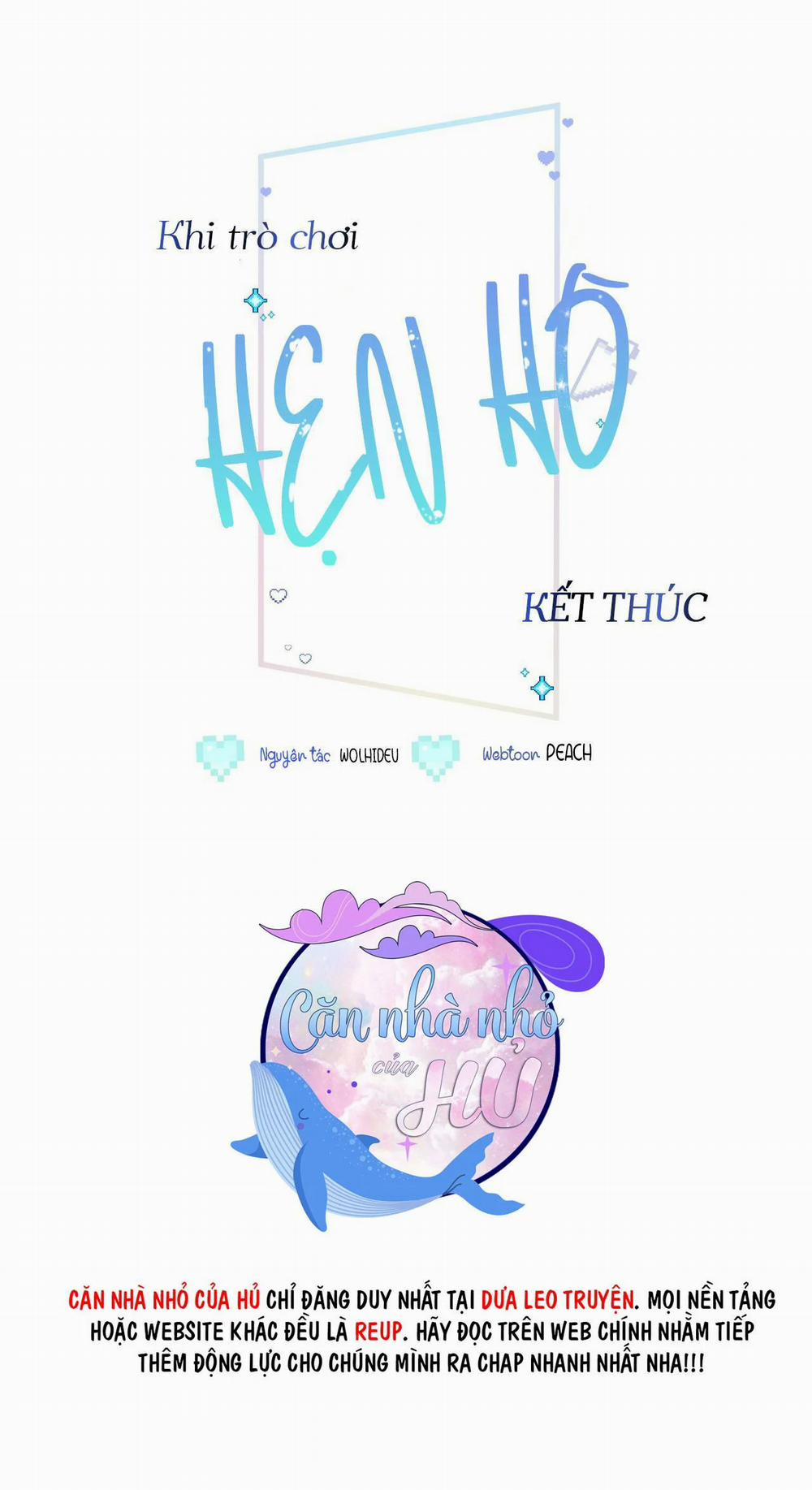 Khi Trò Chơi Hẹn Hò Kết Thúc 13 trang 0