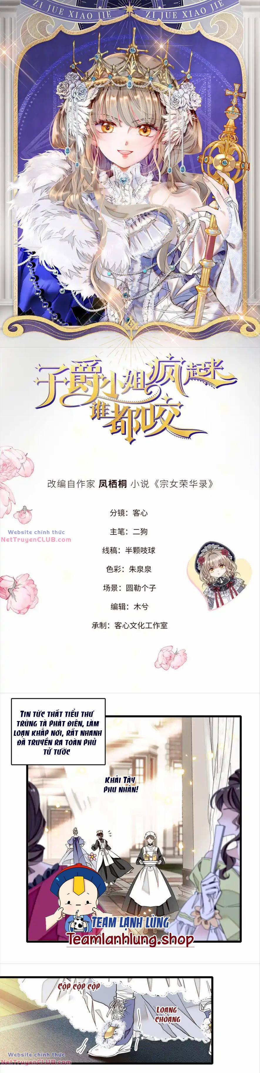 Khi Tử Tước Tiểu Thư Phát Điên Thì Ai Cô Ấy Cũng Cắn 5 trang 3