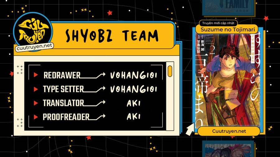 Khóa Chặt Cửa Nào Suzume 14 trang 1