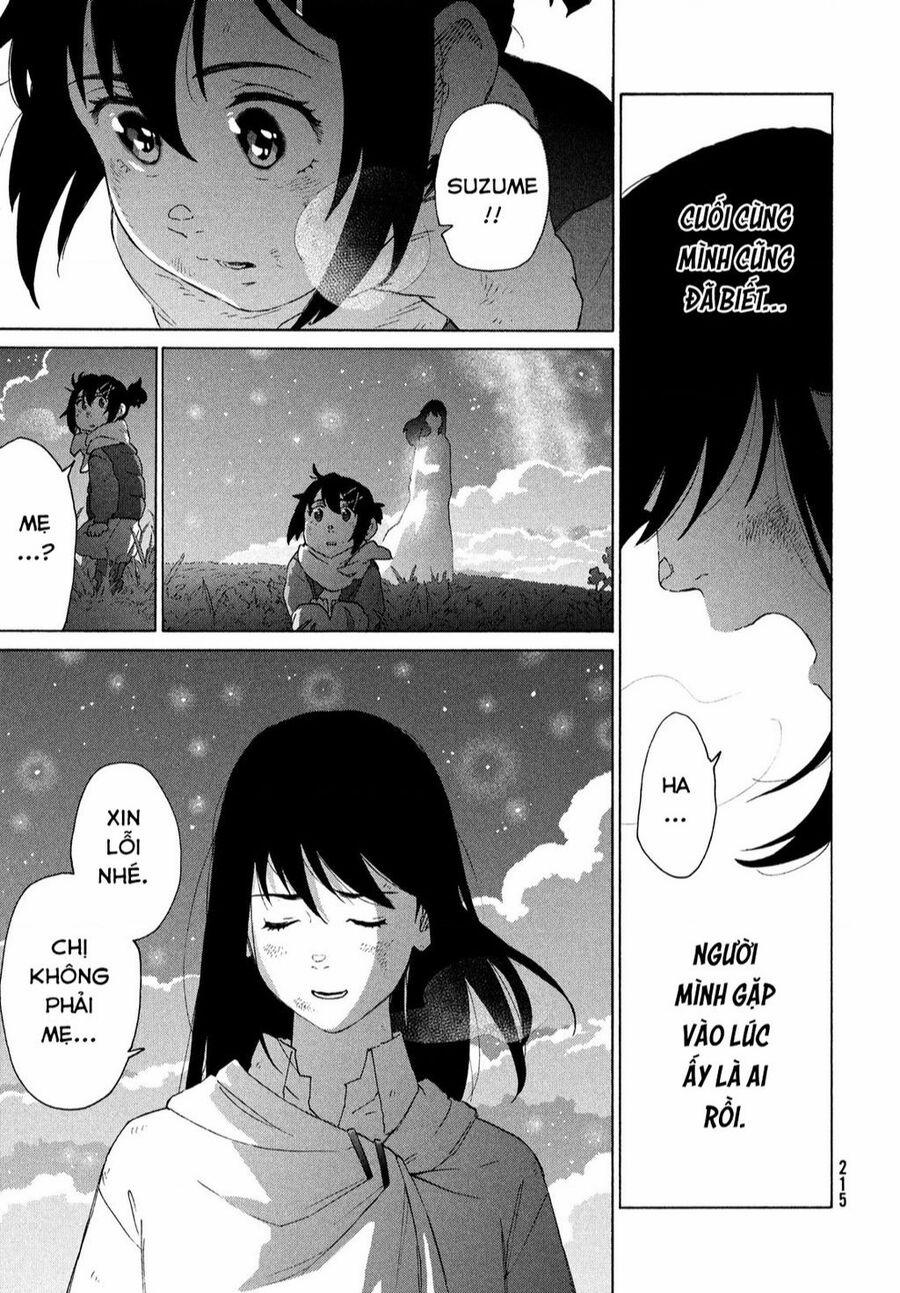 Khóa Chặt Cửa Nào Suzume 15 trang 18