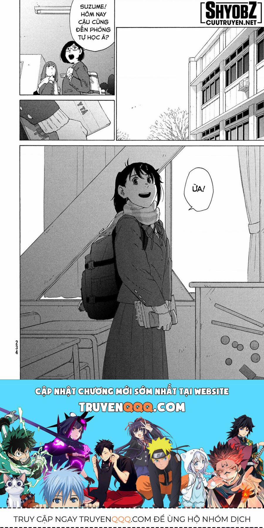 Khóa Chặt Cửa Nào Suzume 15 trang 37