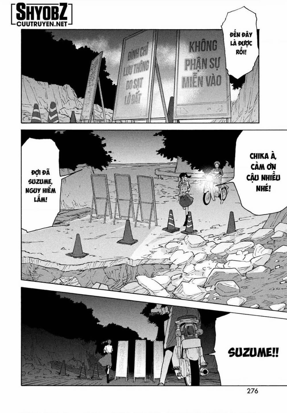 Khóa Chặt Cửa Nào Suzume 3 trang 12