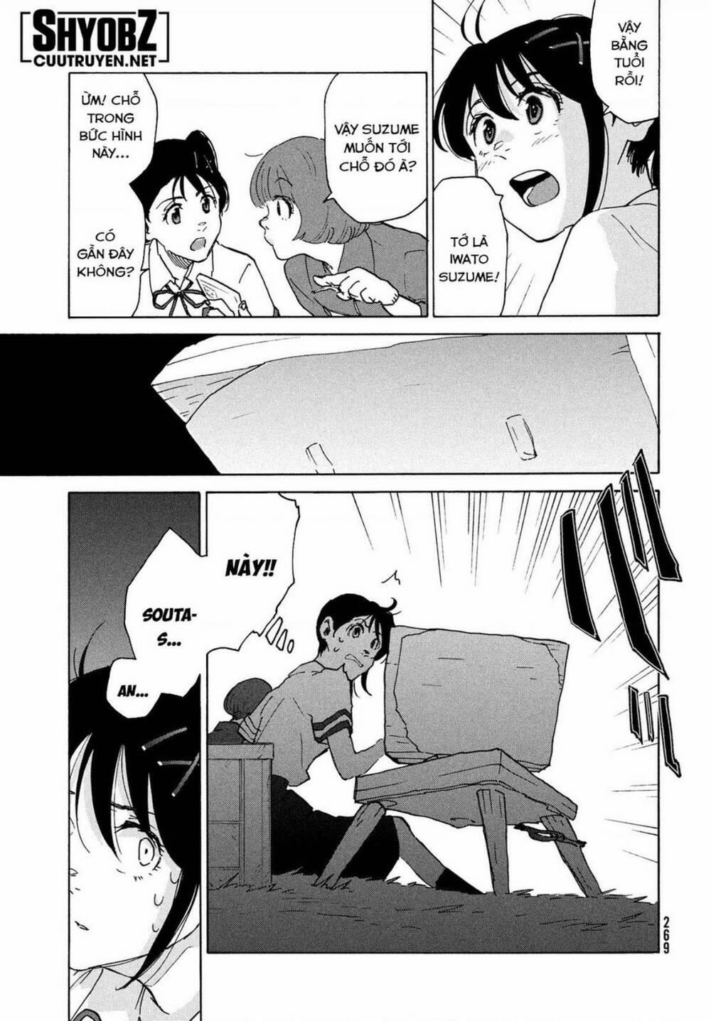 Khóa Chặt Cửa Nào Suzume 3 trang 6