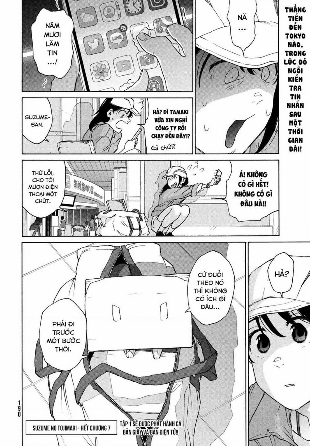 Khóa Chặt Cửa Nào Suzume 7 trang 35