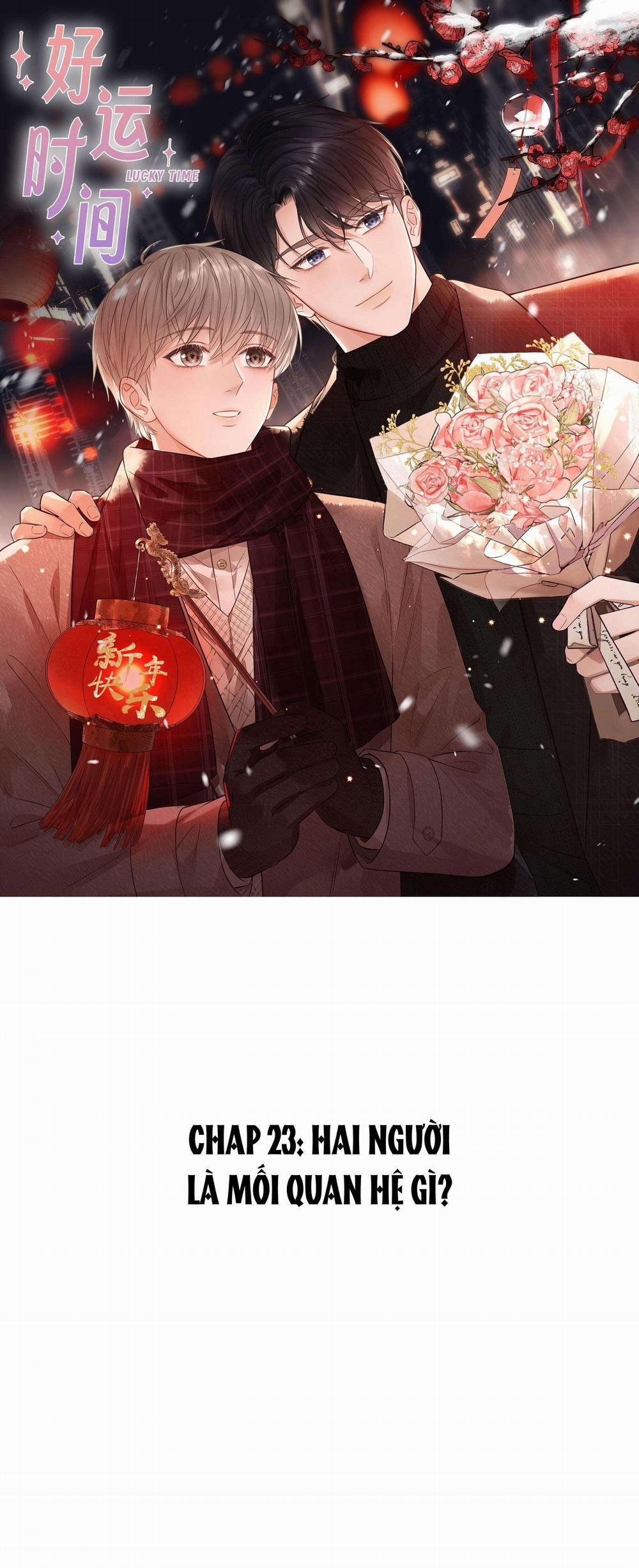 Khoảng Thời Gian May Mắn 23 trang 0