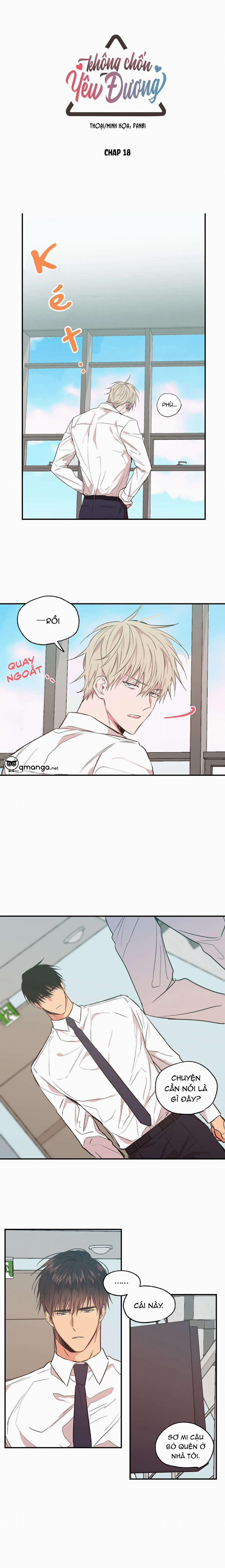 Không Chốn Yêu Đương 18 trang 1