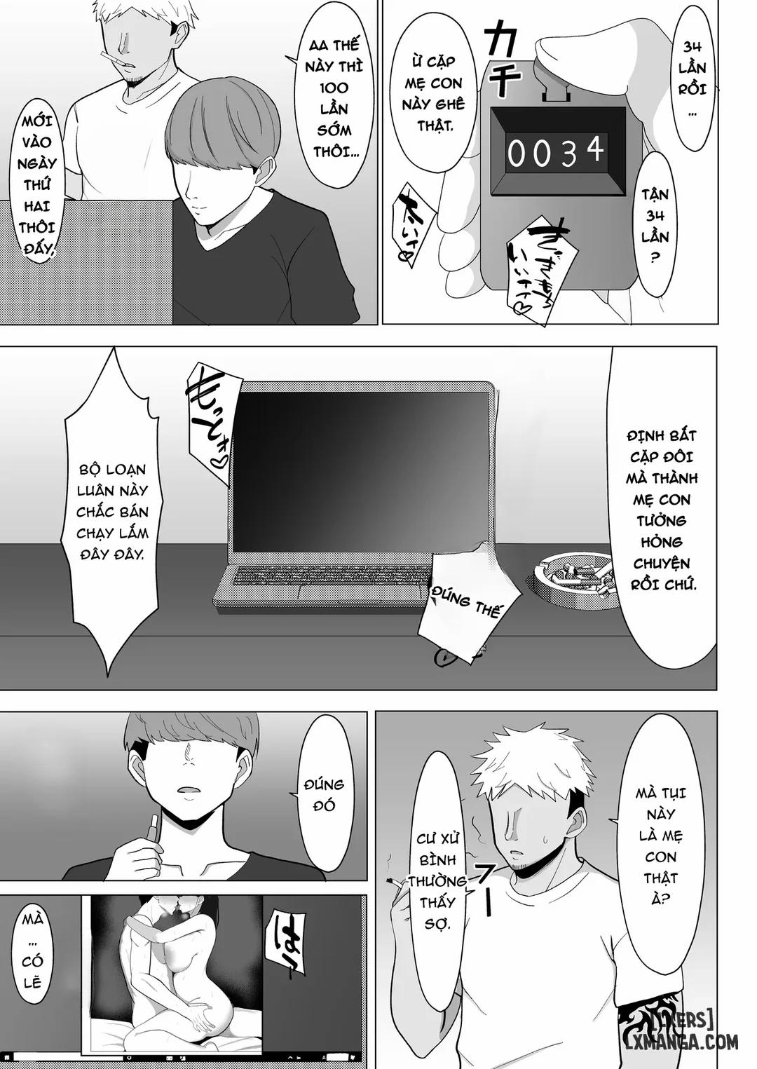 Không làm tình với mẹ thì sẽ không thoát ra được khỏi phòng 1 trang 56