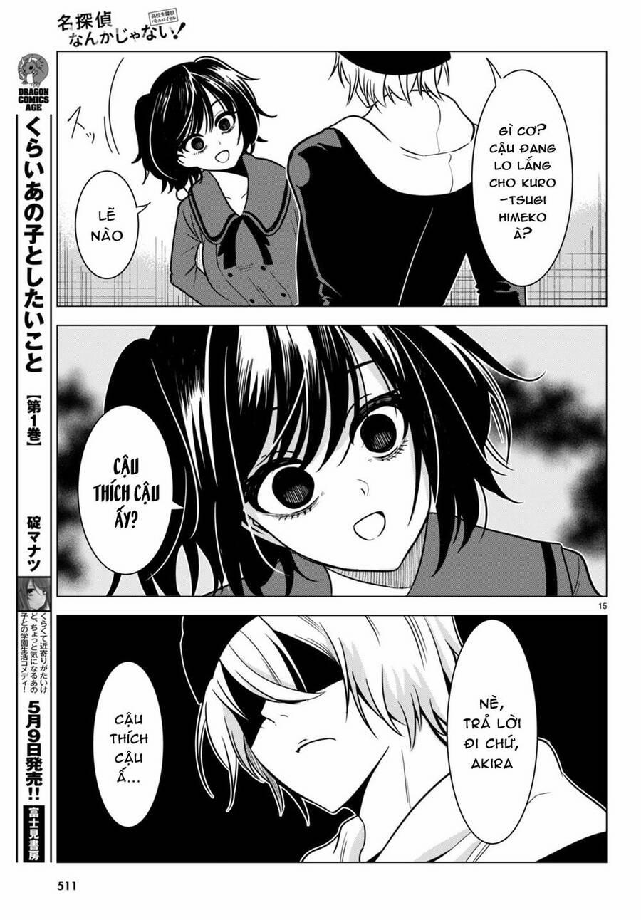 Không Phải Thám Tử Lừng Danh~! Đây Là Cuộc Chiến Giữa Những Thám Tử Cao Trung~! 14 trang 15