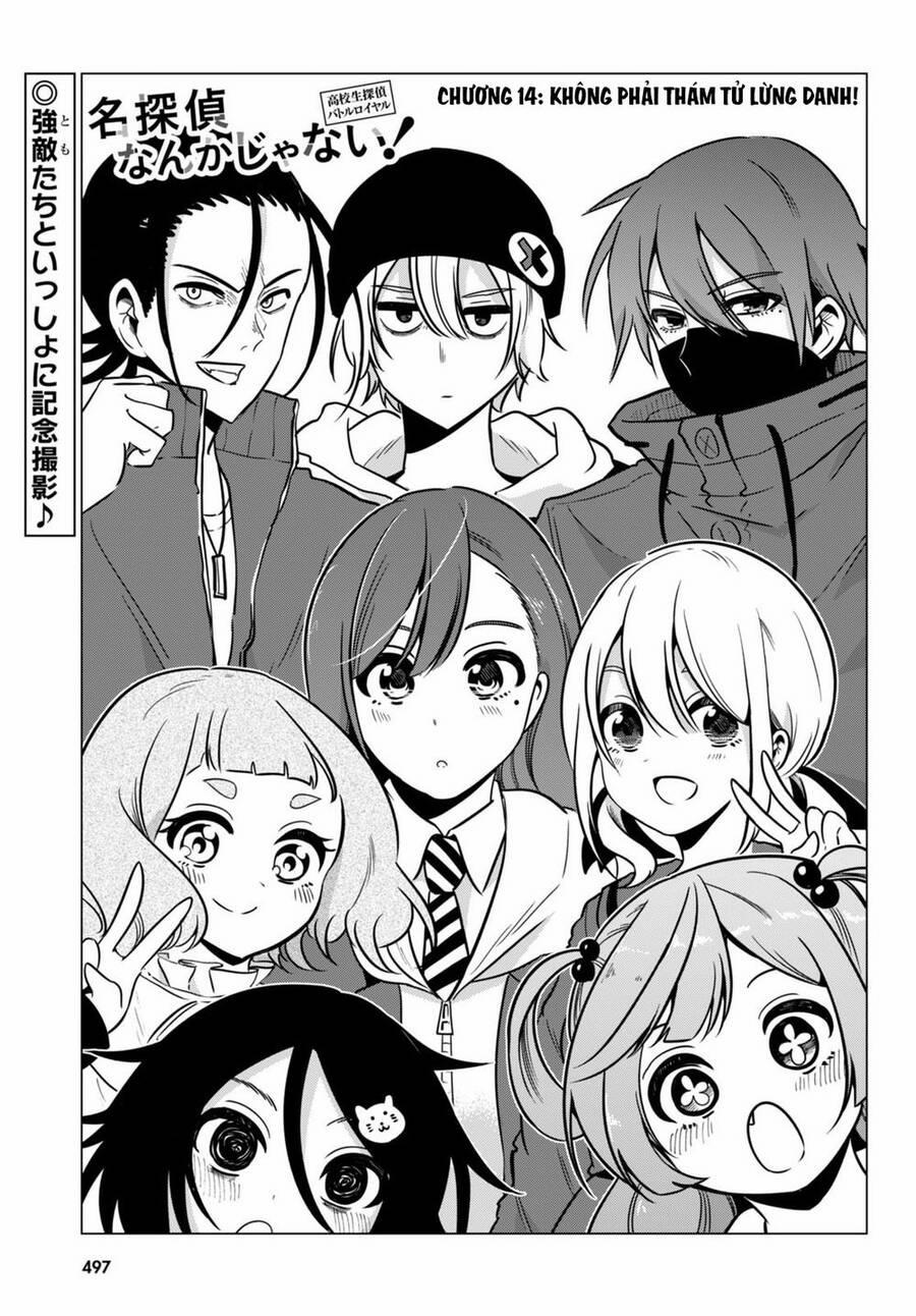 Không Phải Thám Tử Lừng Danh~! Đây Là Cuộc Chiến Giữa Những Thám Tử Cao Trung~! 14 trang 2