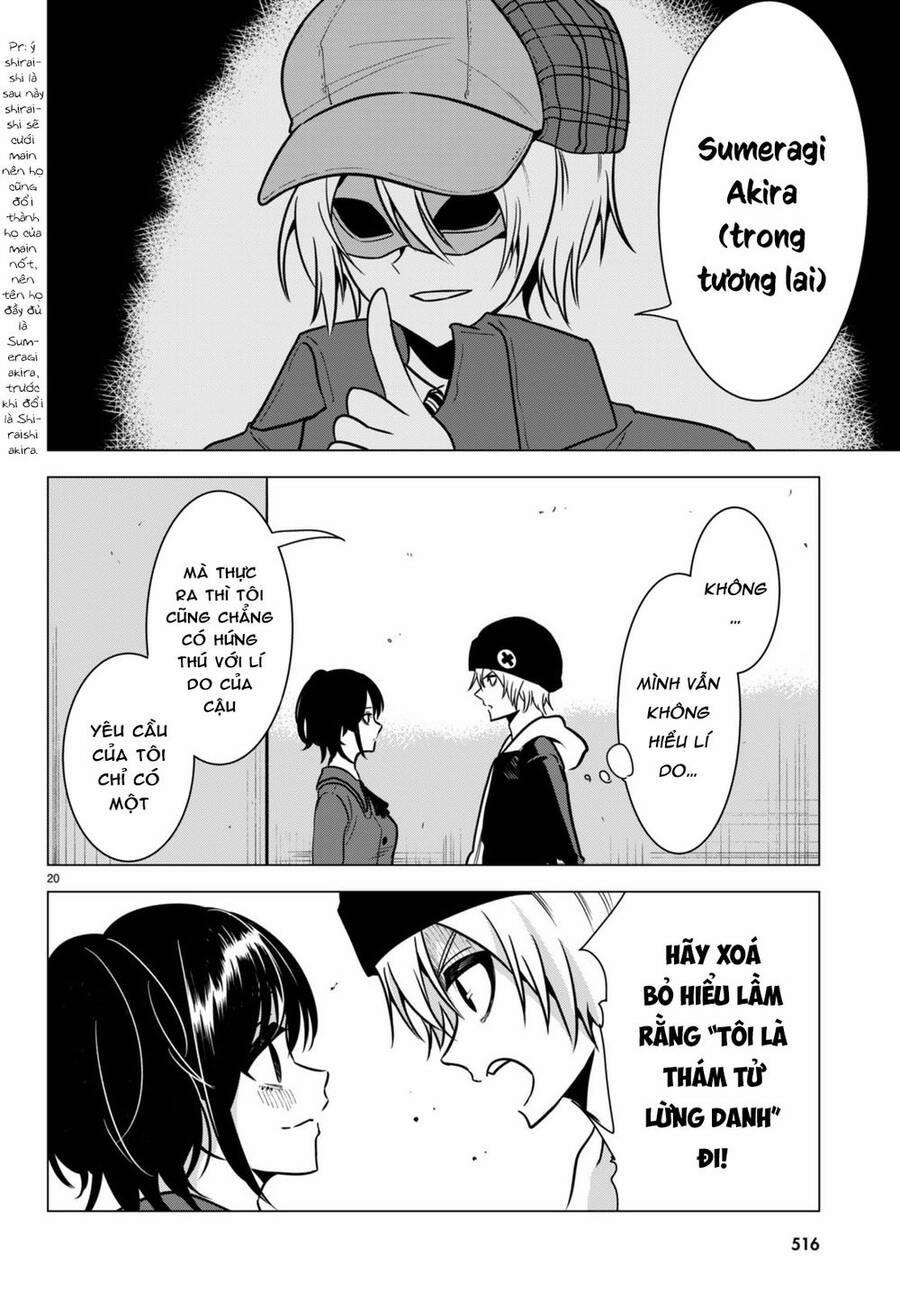 Không Phải Thám Tử Lừng Danh~! Đây Là Cuộc Chiến Giữa Những Thám Tử Cao Trung~! 14 trang 20