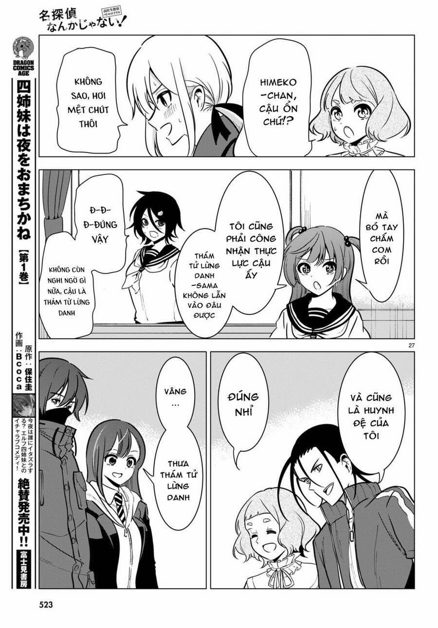 Không Phải Thám Tử Lừng Danh~! Đây Là Cuộc Chiến Giữa Những Thám Tử Cao Trung~! 14 trang 27